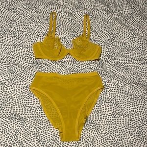 Brand new Cuup bra and panty set